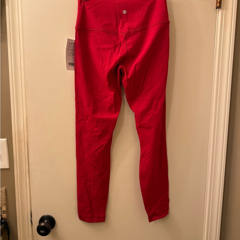 Women's Red Leggings
